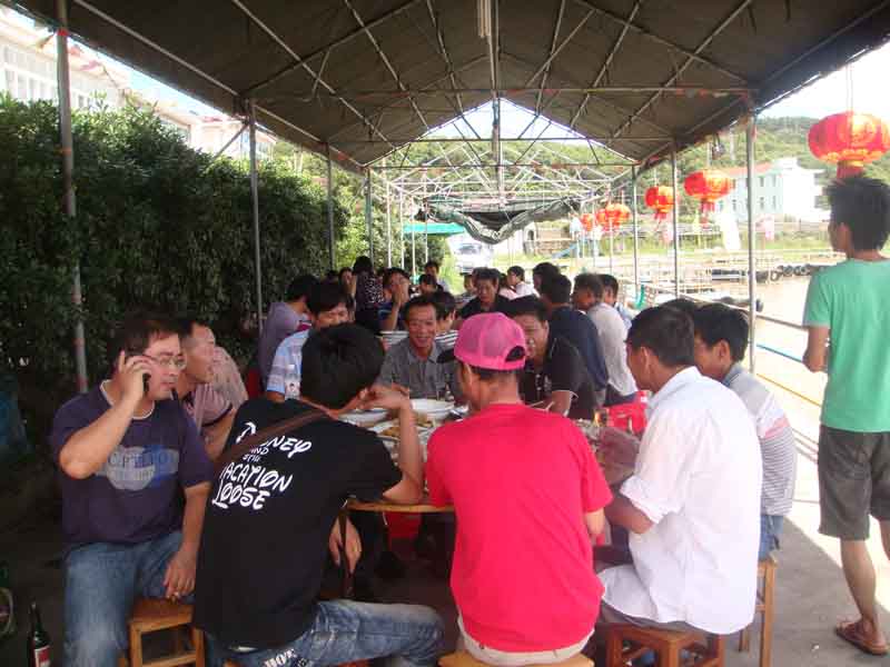 員工聚餐現場